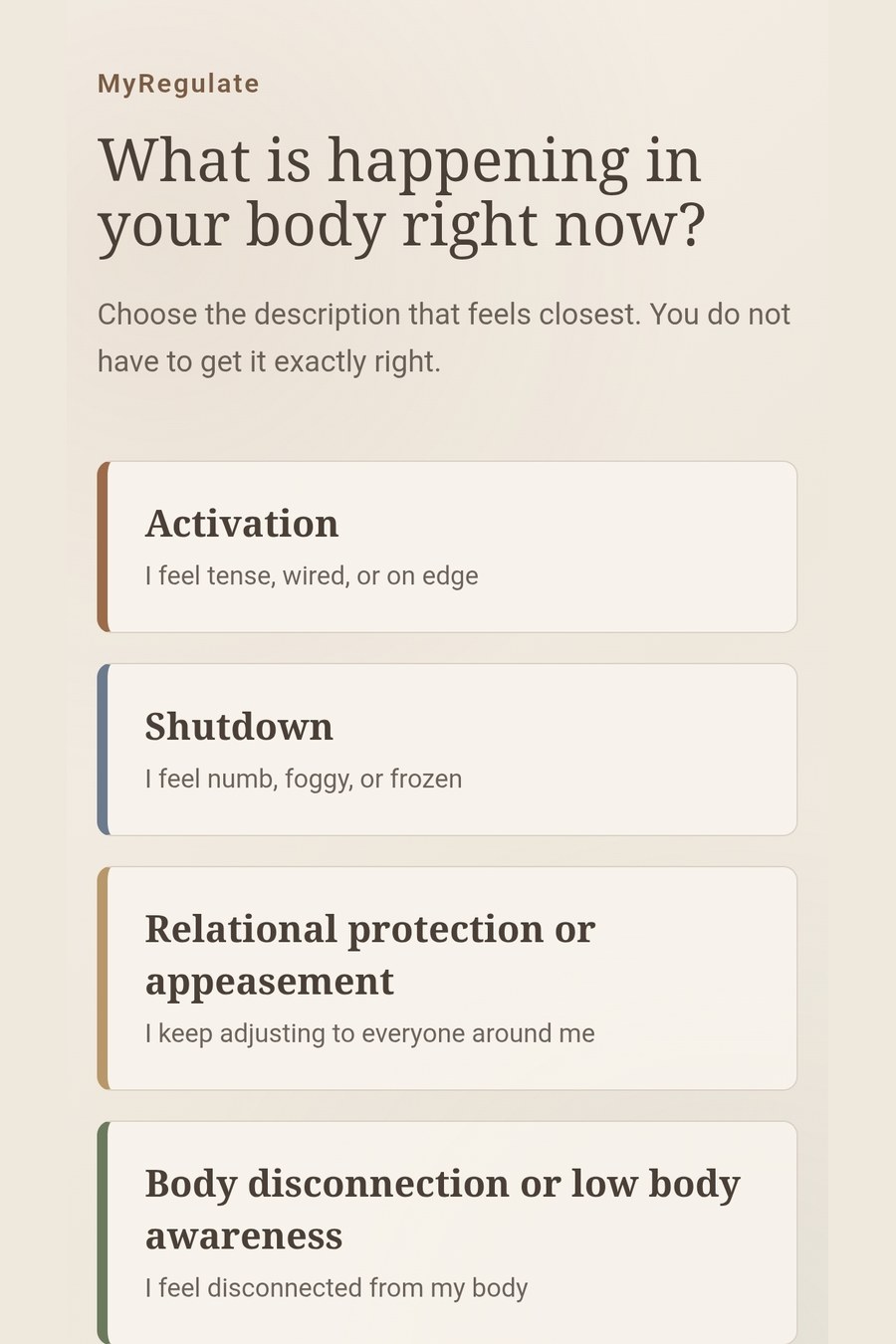 MyRegulate
